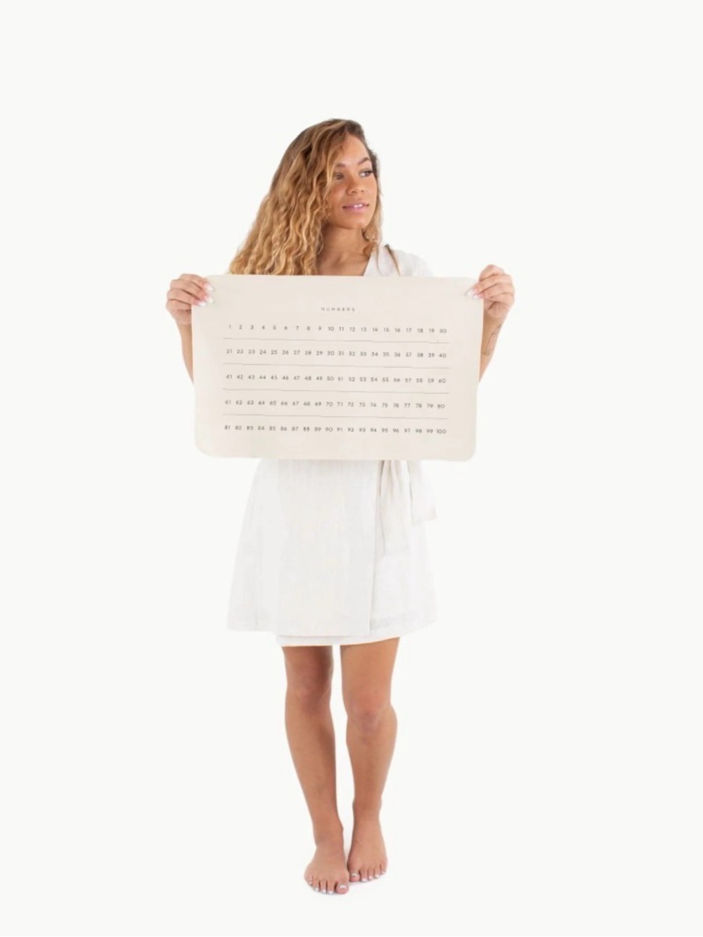 Gathre vegan leather “numbers” micro mat